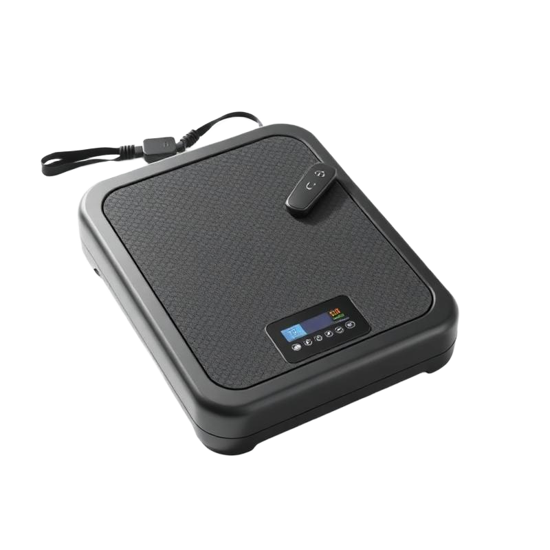 Vibration Plate Exercise Machine with Remote & Stretch Bands